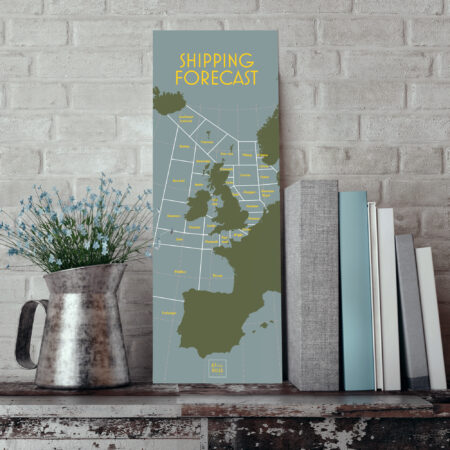 Shipping Forecast - Area Map