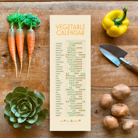 Vegetable Calendar NEW!